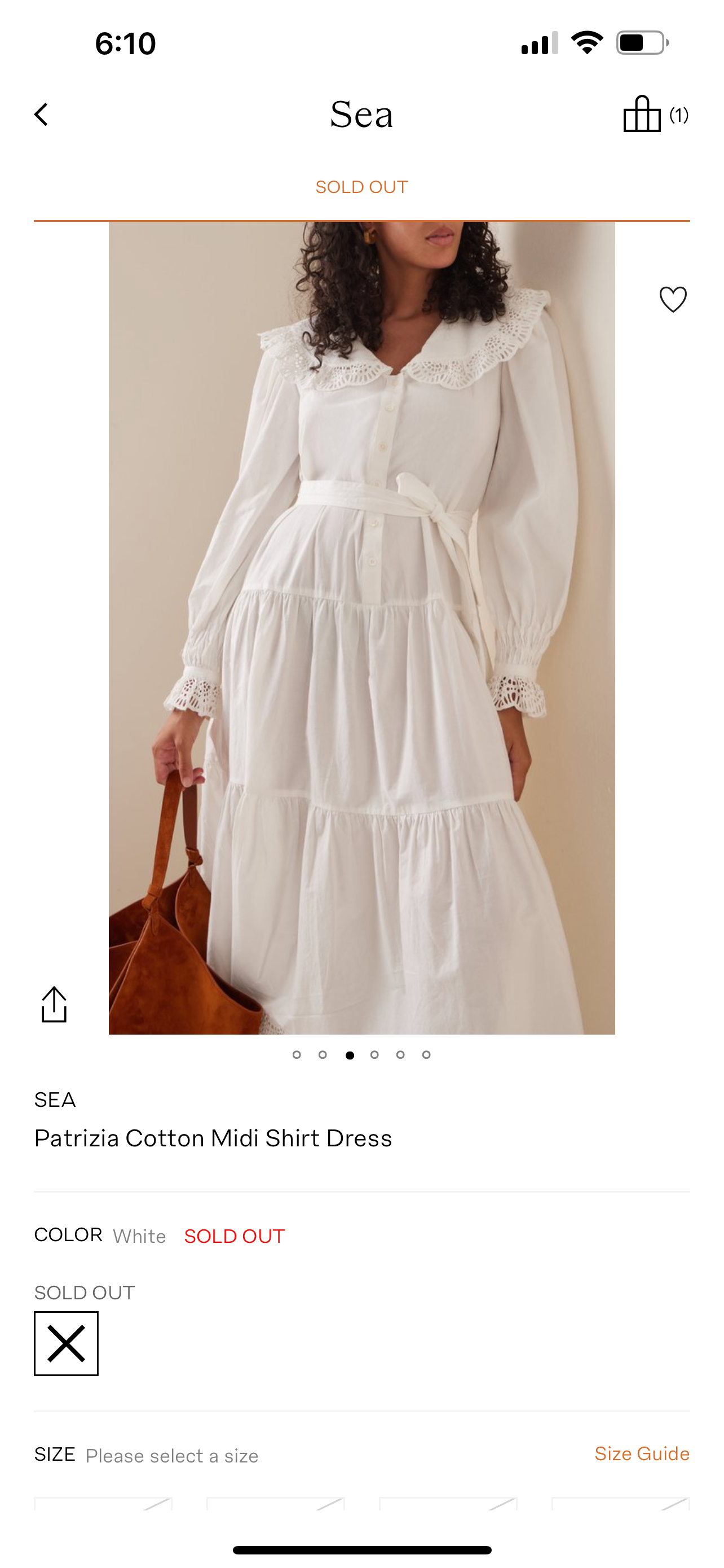 Sea white dress