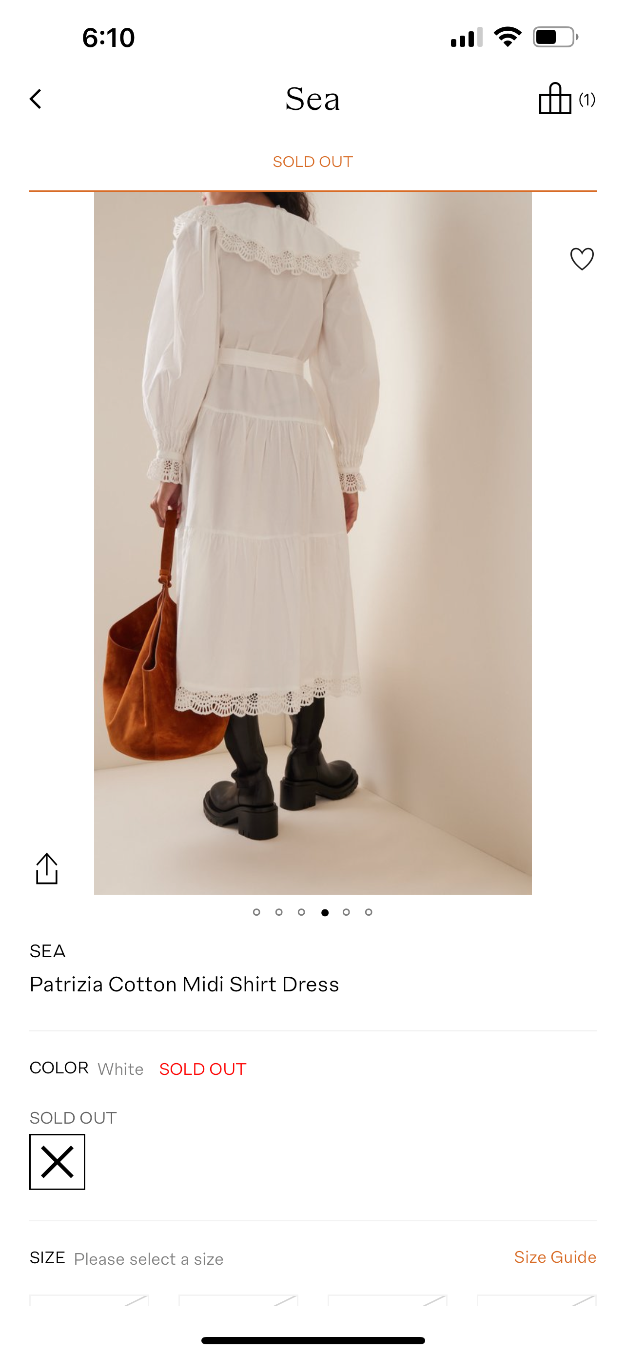 Sea white dress